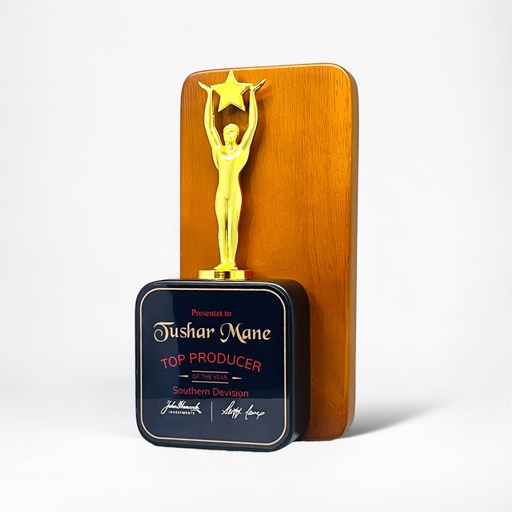 Wood & Metal Trophy WM 9170